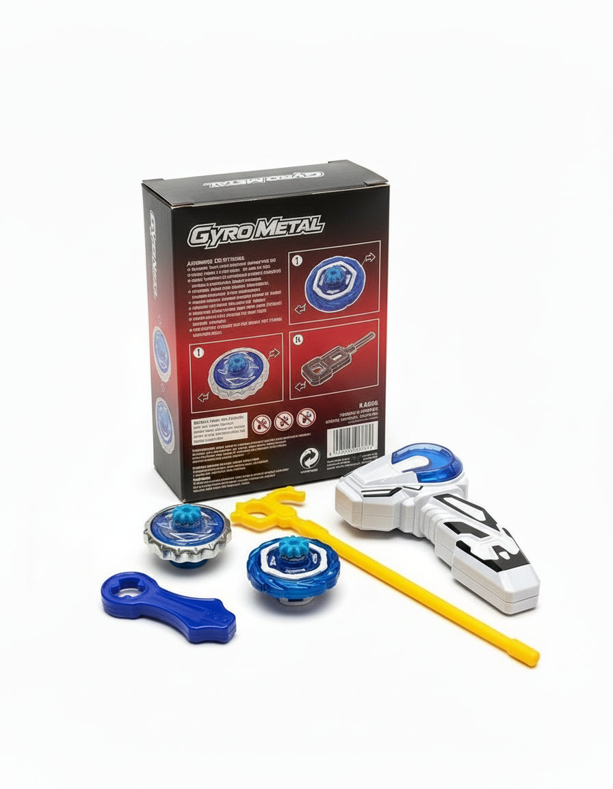 Super Top King Invincible spinning top toy set