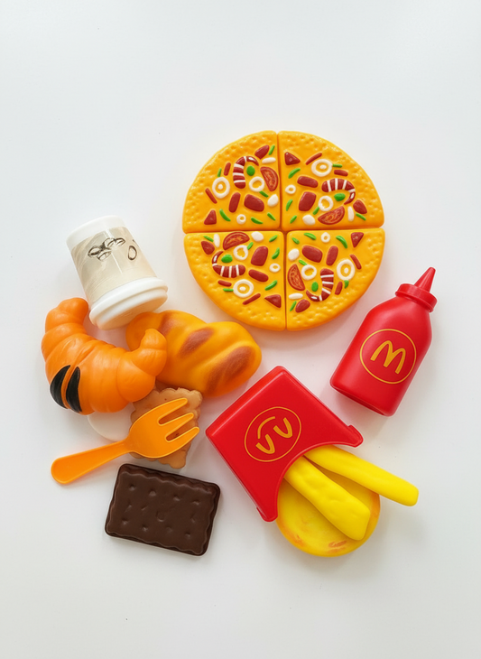 children's simulation kitchen toy set for pretend play