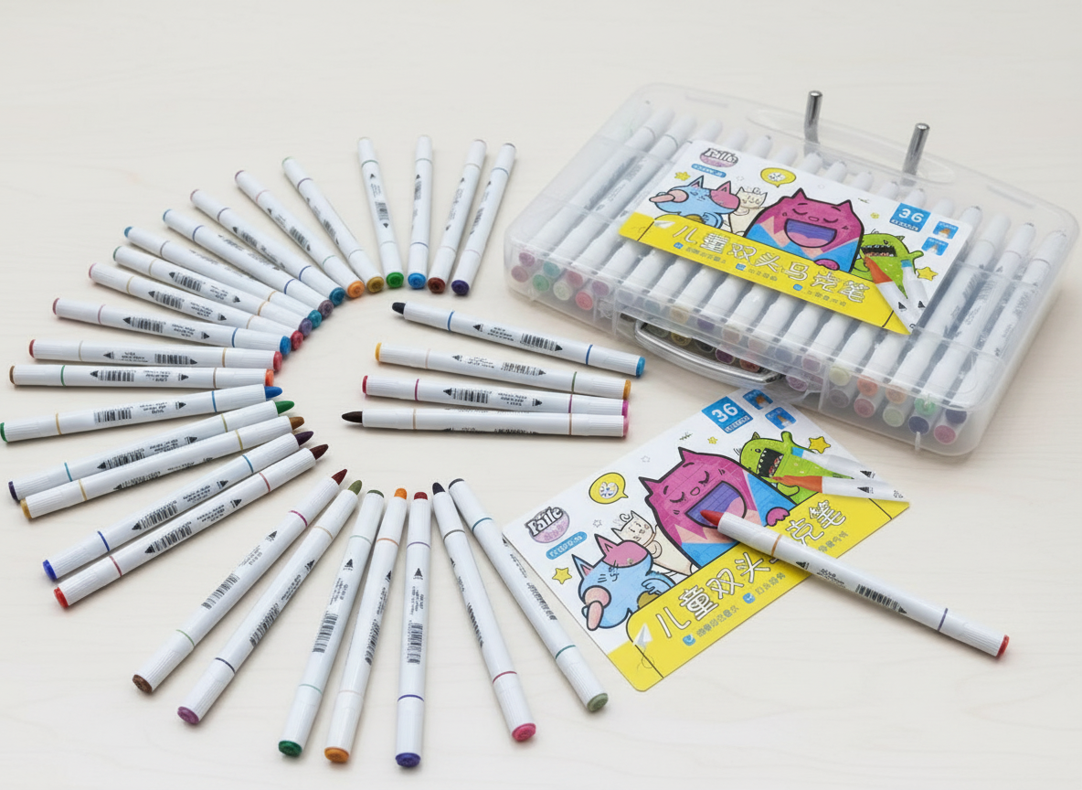 36 Faile Colour Twin Tip Markers