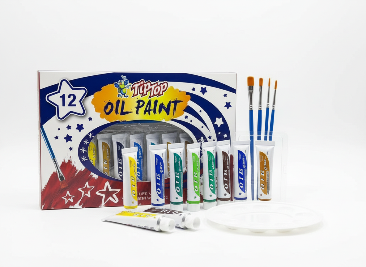 Oil Paint Colours Set 12 pack – ARTtime