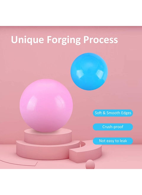 50-Piece Soft Crush-Proof Ocean Pit Toy Balls Multicolored Play Set for Toddlers