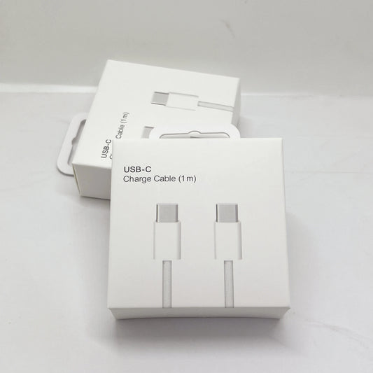 Original USB-C Cable For Apple iPhone 15 Pro Max PD 60W Fast Charging For Huawei Xiaomi Samsung Type C Weaving Cable Accessories