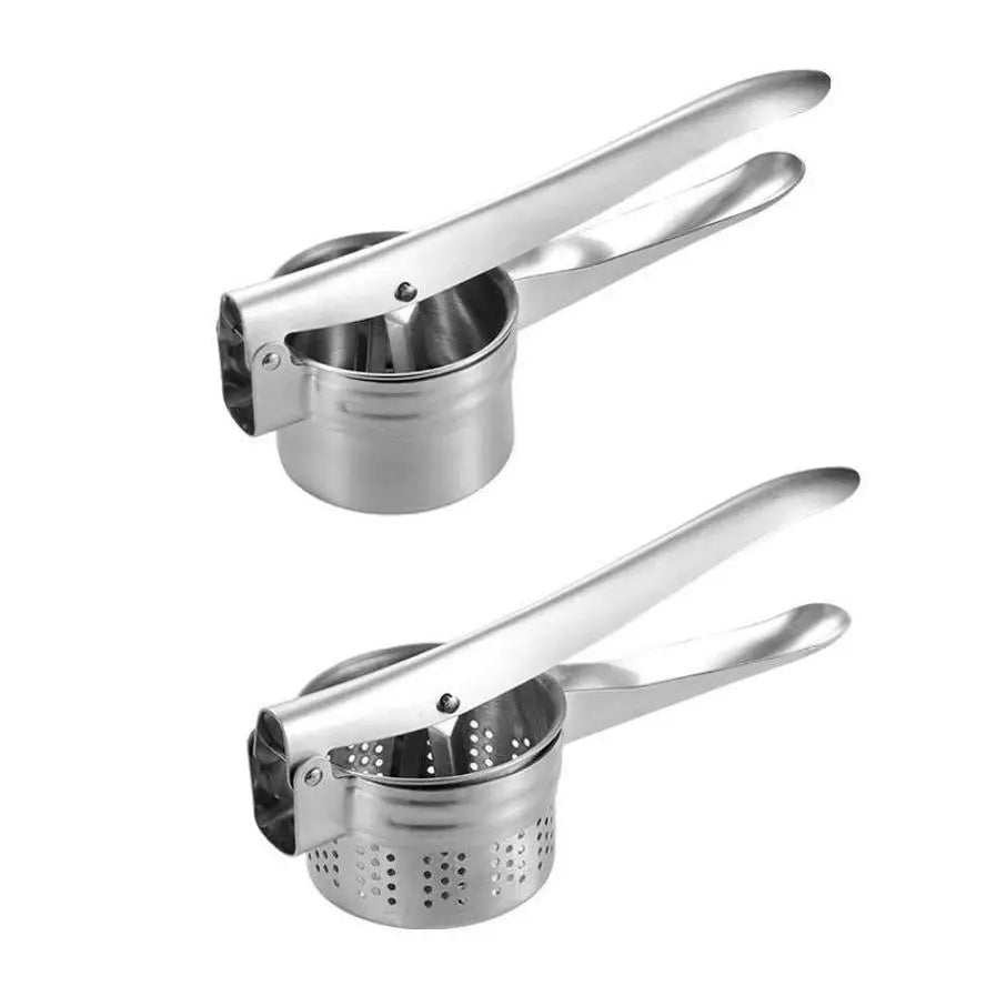New 1 Pcs Stainless Steel Potato Machine For Potato Fruit Vegetable Juicer Presser Potato Mashers Ricers Kitchen Cooking Tools