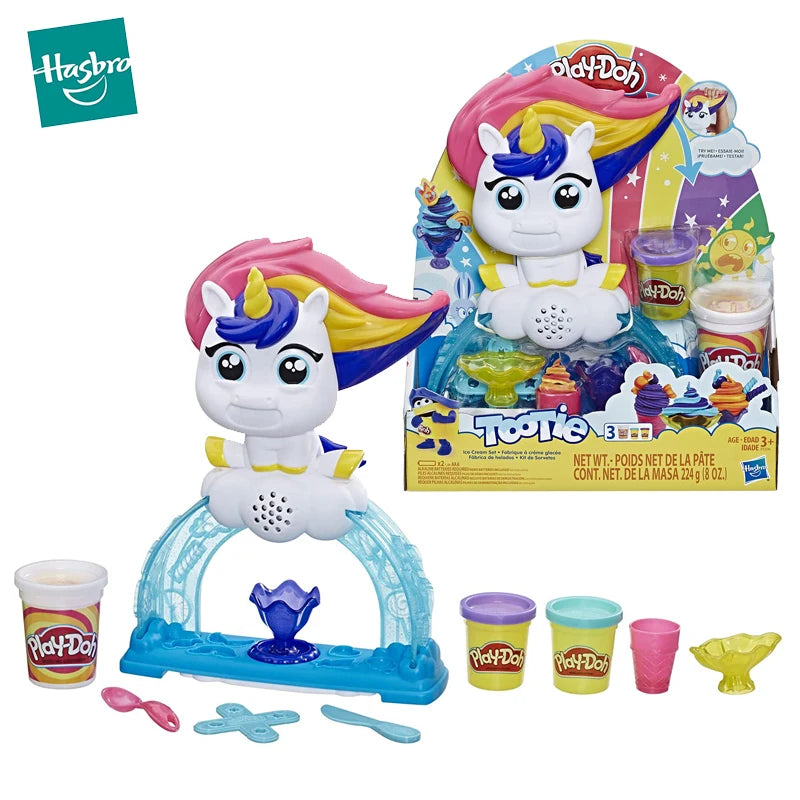 Original Hasbro Play-Doh Clay and Tools Set Kit Safe and Non-toxic Party Game Plasticene Education Toys School Gift for Children